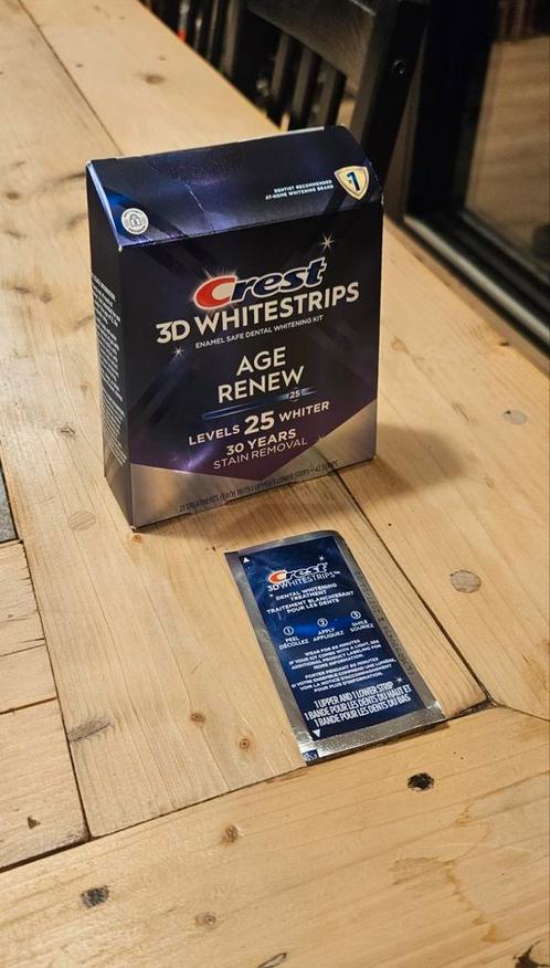 Originele CREST 3D Whitestrips 25 levels whiter 1 tester, Sieraden, Tassen en Uiterlijk, Uiterlijk | Mondverzorging, Nieuw, Tandpasta