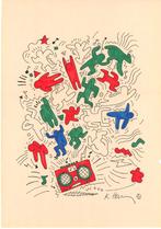 Keith Haring Artwork, Antiek en Kunst, Ophalen of Verzenden