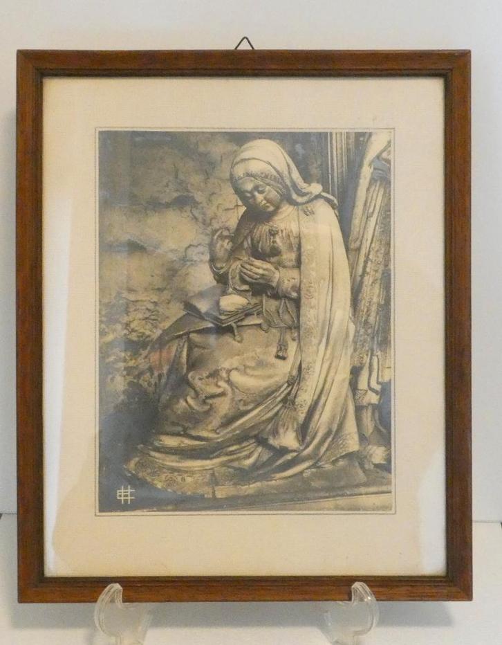 Oude tekening Maria [1710], Antiek en Kunst, Antiek | Religie, Ophalen