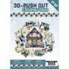 3 d pushout boek nr 57 Christmas Blues, Hobby en Vrije tijd, Kaarten | Zelf maken, Ophalen of Verzenden, Nieuw, Overige typen