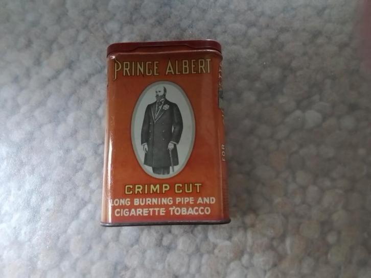 Vintage Prince Albert Tabaksblikje, Verzamelen, Blikken, Ophalen of Verzenden