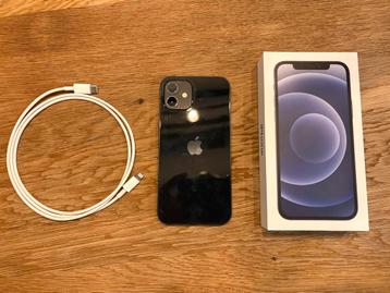 Apple iPhone 12 zwart 64 GB 88% batterij beschikbaar voor biedingen