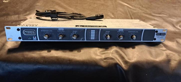 Cloud CX-163 twee zone stereo & 1 mono zone mixer, Muziek en Instrumenten, Mengpanelen, Zo goed als nieuw, Minder dan 5 kanalen