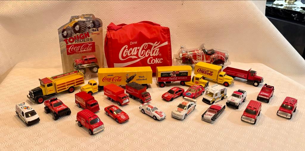 Coca Cola Modelauto Collectie - Vintage, Compleet, Nieuw, Verzamelen, Complete verzamelingen en Collecties, Ophalen