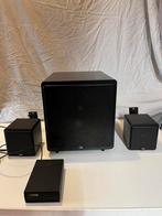 Canton subwoofer passief met satelliet speakers, Audio, Tv en Foto, Luidsprekers, Gebruikt, Subwoofer, 120 watt of meer, Ophalen