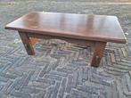houten salontafel 126x60cm, Ophalen, 100 tot 150 cm, Vintage, 50 tot 100 cm