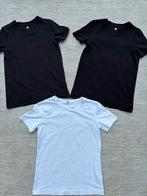 3 basic shirts 146-152 Hema, Jongen of Meisje, Ophalen of Verzenden, Zo goed als nieuw, Shirt of Longsleeve