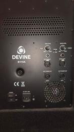 DEVINE subwoofer + 2 boxen (twee sets beschikbaar), Zo goed als nieuw, 120 watt of meer, Stereo, Ophalen