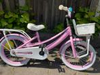 Popal Lola fiets roze/ wit 18 inch, Ophalen