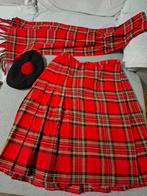 Schotse rok met sjerp en baret, Ophalen of Verzenden, Zo goed als nieuw