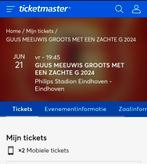 2 tickets Guus Meeuwis op  21 juni