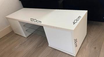 Witte tv meubel GRATIS