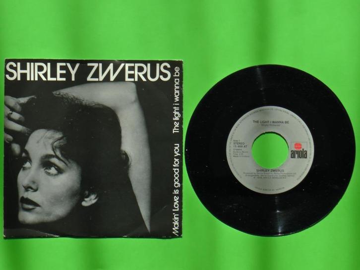 Shirley Zwerus - The light I wanna be VINYL SINGLE, Cd's en Dvd's, Vinyl Singles, Gebruikt, Single, Pop, 7 inch, Ophalen of Verzenden