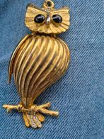 Uil vintage ketting hanger, Ophalen of Verzenden