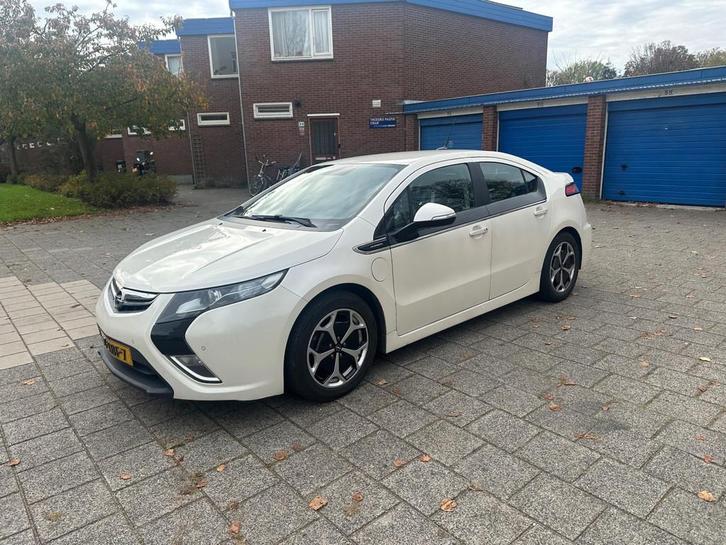 Opel Ampera 1.4 Hybrid Black Leather White Pearl Metallic, Auto's, Opel, Bedrijf, Te koop, Ampera, ABS, Airbags, Airconditioning