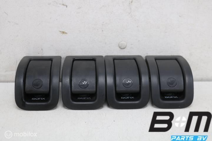 Set isofix afdekkappen Skoda Octavia 3 5E0887233B, Auto-onderdelen, Interieur en Bekleding, Gebruikt