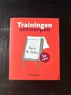 Trainingen ontwerpen - Karin de Galan, Ophalen of Verzenden, Zo goed als nieuw