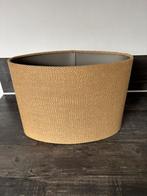Ovale lampenkap / stof / goud kleurig, Huis en Inrichting, Overige kleuren, 25 tot 50 cm, Ophalen of Verzenden, Ovaal