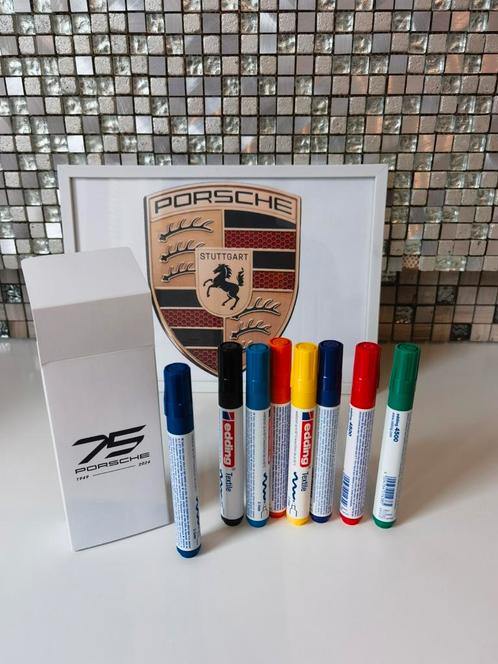 6X Origineel porsche 75 jaar textiel stiften

️, Verzamelen, Pennenverzamelingen, Nieuw, Balpen, Overige merken, Met doosje, Ophalen of Verzenden
