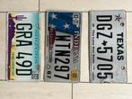 Originele Amerikaanse kentekenplaten / nummerborden, Verzamelen, Ophalen of Verzenden, Gebruikt, Auto's