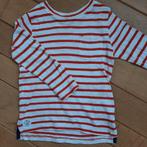 H&M t- shirt longsleeve beige rood streep maat 110/116 - nie, Jongen of Meisje, H&M, Nieuw, Ophalen of Verzenden