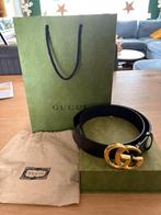 Gucci riem maat 85 // GG Marmont wide belt shiny buckle, Kleding | Dames, Riemen en Ceinturen, 80 tot 90 cm, Ophalen of Verzenden