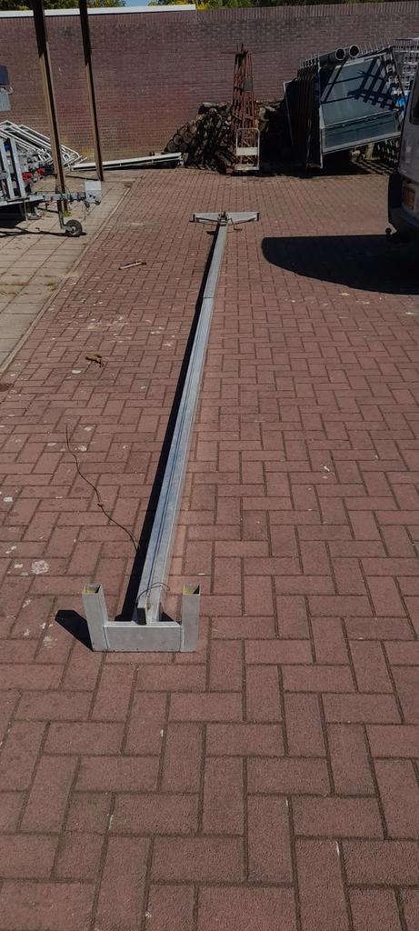 Gevelridder 7 mtr lengte hoogte, Doe-het-zelf en Verbouw, Steigers, Gebruikt, Overige typen, Ophalen