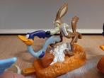 3x Road runner poppetjes looney tunes, Verzamelen, Poppetjes en Figuurtjes, Ophalen of Verzenden