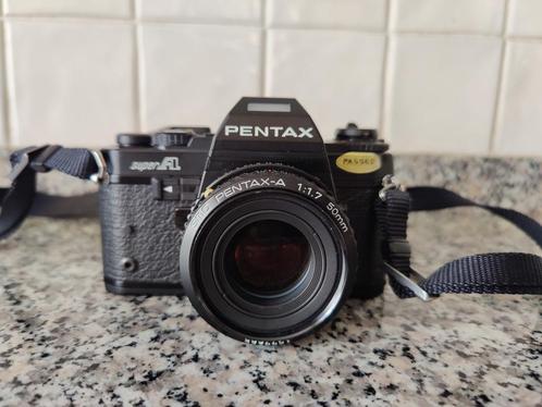 Erg nette Pentax Super A + 50 mm f 1.7 Lens, Audio, Tv en Foto, Fotocamera's Analoog, Gebruikt, Spiegelreflex, Pentax, Ophalen of Verzenden