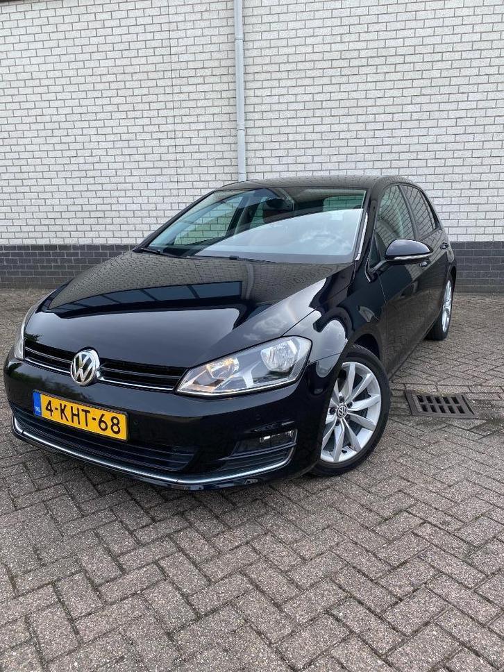 Volkswagen Golf 1.4 TSI Highline 140 pk cognac leder 1e eig, Auto's, Volkswagen, Particulier, Golf, ABS, Alarm, Bluetooth, Bochtverlichting