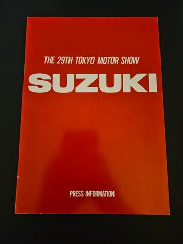 Brochure Suzuki Tokyo Motor Show 1991 oa Cappuccino  beschikbaar voor biedingen