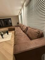 Bank, 100 tot 125 cm, 300 cm of meer, Leer, Ophalen of Verzenden