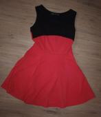 Roze met Zwarte Jurk Zara (M-L), Maat 38/40 (M), Zara, Ophalen of Verzenden, Zo goed als nieuw