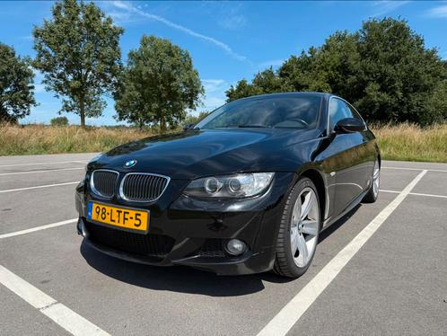 BMW 3-Serie E92 335i 2008 Zwart, Auto's, BMW, Particulier, 3-Serie, Airbags, Airconditioning, Android Auto, Apple Carplay, Bluetooth