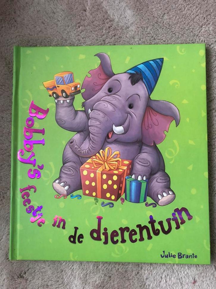 Boek: Bobby’s feestje in de dierentuin, Boeken, Prentenboeken en Plaatjesalbums, Zo goed als nieuw, Ophalen of Verzenden
