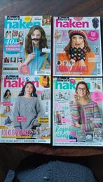 4 stuks simply haken,  meer dan 110 haakpatronen, Ophalen of Verzenden, Zo goed als nieuw, Haken, Patroon of Boek