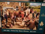 HOP Puzzel - Time for New Shoes - 500 XL Stukjes, Hobby en Vrije tijd, Ophalen, 500 t/m 1500 stukjes, Zo goed als nieuw, Legpuzzel