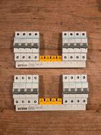 4x Geyer B32 installatieautomaat 3P+N incl kamrail, Hobby en Vrije tijd, Ophalen of Verzenden, Nieuw