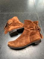 Volare bruin suede korte laarsjes strik 38,5 38 1/2, Kleding | Dames, Bruin, Verzenden, Lage of Enkellaarzen, Volare