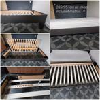 1 persoonsbed 90x200 en matras. GRATS, Ophalen, Gebruikt, Eenpersoons, 90 cm