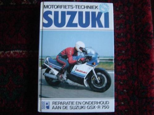 SUZUKI GSX R750 werkplaatsboek GSXR 750 1985 1986 gsxr750, Motoren, Handleidingen en Instructieboekjes, Suzuki, Ophalen of Verzenden