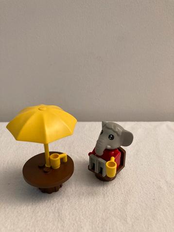Lego Fabuland 3601 Elton Elephant - Compleet! beschikbaar voor biedingen