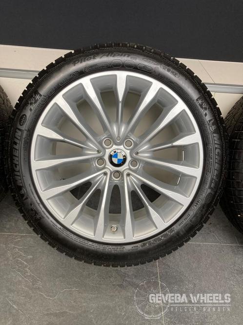 18” originele BMW 5 serie G30 G31 velgen winterbanden 5x112, Auto-onderdelen, Banden en Velgen, Banden en Velgen, Winterbanden
