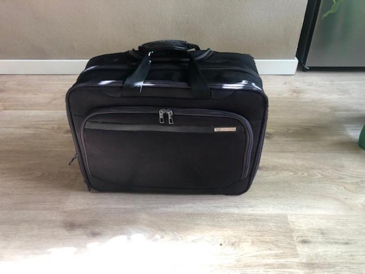 laptop trolley samsonite, Computers en Software, Laptoptassen, Gebruikt, Trolleytas, 17 inch of meer, Ophalen