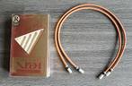 Van den Hul The First Interlink kabels carbon 80 cm, Audio, Tv en Foto, Verzenden, Gebruikt, Minder dan 2 meter, Interlink-kabel