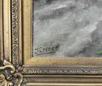 613. Olieverfschilderij, J. Cremer – eerste helft 20e eeuw, Antiek en Kunst, Kunst | Schilderijen | Klassiek, Ophalen of Verzenden