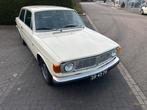 Aparte Volvo 142 injectie, lpg,overdrive en open dak, Auto's, Oldtimers, Radio, Wit, Bedrijf, Handgeschakeld