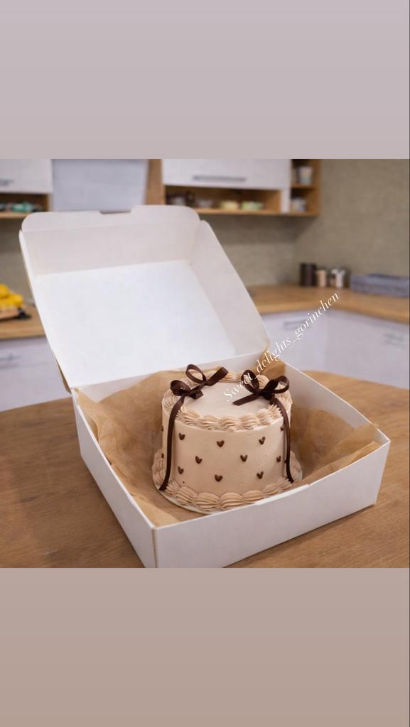 Schattige Bento Cake met Strikjes, Ophalen of Verzenden, Nieuw