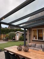 Aluminium Overkapping met Glazen Panelen, Tuin en Terras, Ophalen, Gebruikt, Veranda