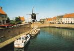Heusden   -   binnenhaven en standerdmolen Nr.1     =0031=, Verzamelen, Ansichtkaarten | Nederland, Ophalen of Verzenden, Ongelopen